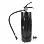 Tulekustuti Veinipudelihoidja Unikaalne Dekoratiivne Rauast Tulekustuti Kujuline Veini Hoiukast V&auml;ike Red