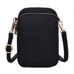 Naiste Crossbody kott Oxfordi riidest t&otilde;mblukuga mitme kambriga &otilde;lakott vertikaalne mobiiltelefon khaki