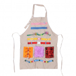 Elderly Dementia Apron Anxiety Relief Multifunctional Dementia Blankets Seniors Sensory Toy Apron fo