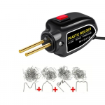 Auto kaitseraua remontmasin 100W Plastik-keevitusmasin Jootekolb Klambrid T&ouml;&ouml;riistade komplekt kaitseraua remontideks ja PVC jootmiseks Welder X200pcs Nails must