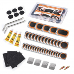 Bicycle Tire Repair Kit Free Cold Patch Sealant MTB Rubber Inner Tire No-glue Adhesive Bicycle Tire Patch Glueless Repair Tool