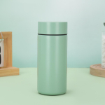 Uus puidust tera kate roostevabast terasest termostops t&uuml;drukutele kaasaskantav v&auml;ike armas taskutass 300ml