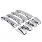 8 tk Chrome 4 ukse k&auml;epideme katted SMARt W out jaoks Jeep GRAND CHEROKEE 20112016 2017