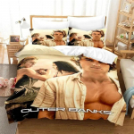 TV Outer Banks Voodipesukomplekt Poistele T&uuml;drukutele &Uuml;heinimesevoodi Kuningasuuruses Tekikott Padjap&uuml;&uuml;r Voodi Lastele T&auml;iskasvanutele Mood Kodutekstiil AU Double 180x210cm