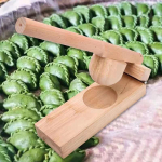 Manual Wood Tool for Qingtuan Rice Mold And Dough Pressing at Home wood 8CM