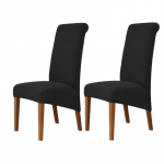 2 tk Polari fliisist toolikate Elastne pika seljatoega s&ouml;&ouml;gitoolid Slipcover Stretch &uuml;hev&auml;rvilised toolikatted koduse pulmahotelli jaoks 2pcs valge