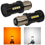 2 szt P21/5W LED żar&oacute;wka 1157 12V bez błędu, dwa kolory Off-Road