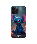 Coque de t&eacute;l&eacute;phone - Maniacase - Iphone 11 Pro Max - Silicone souple - Motif Stitch mignon - Finitions 3D art