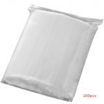 100 tk kotid l&auml;bipaistvad toidu s&auml;ilituspakendid ehete pakend Taassuletav vaakum v&auml;rske s&auml;ilituskott