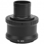 1,25-tolline astronoomilise teleskoobi T-kinnitusega torur&otilde;nga adapter E-kinnitusega peeglita kaamera jaoks