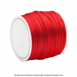 K&auml;sitsi valmistatud punane punutud k&ouml;iest k&auml;ev&otilde;ru jahis&otilde;lmega Bright Red