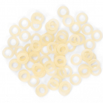 100 tk kott Ortodontilised kummipaelad Elastsed kummipaelad breketite tarvis 14 tolli 1/8 inch