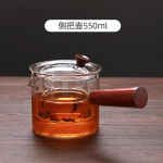 Jaapani klaasist teekann k&uuml;lgk&auml;epidemetega Teekann puidust k&auml;epidemetega Kung Fu tee komplekt Paksustatud teekeetja Intuitiivne teekann