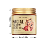 Tallow Honey niisutav kreem Niisutav ja niisutav nahka pehmendav ja rahustav kuivkreem 120g