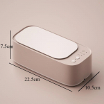 Ultrahelipuhasti 45000Hz USB Laetav Kaasaskantav K&otilde;rgsageduslik Vibratsioon Prillide Ehete Puhastusmasinad Majapidamine roosa