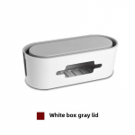 Suur pistikupesa salvestuskarp: T&ouml;&ouml;laua juhtmete haldus ja toiteribade korraldaja