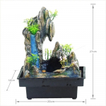 Vaikudest kiviktaimla juga purskkaev siseruumides laua peal zen-aed purskkaev meditatsioonidekoor vee element loominguline k&auml;sit&ouml;&ouml; juga