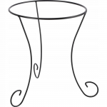 KADAX Lillepottide alus lillepottidele metallist 40 cm