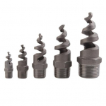 Spiraalkoonuse pihustamise otsik Kuumakindel ummistusvastane Tugev konstruktsioon, isane roostevabast terasest spiraal E