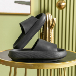 Suvised sussid meestele naistele Eva pehme p&otilde;hjaga sussid siseruumides maja liugused lamedad sandaalid &otilde;ues rannajalatsid Meeste pl&auml;tud 36-37