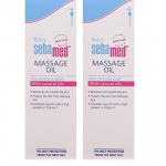 Sebamed Baby Massage Oil 150 ml| With Soya Oil|Non- greasy|Ideal for newborn | (Pack of 2)