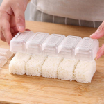 5 tk / komplekt Sushi Nigiri tegija riisipallide vormid, mittekleepuvad pressimisvalmistaja isetehtud Bento t&ouml;&ouml;riist