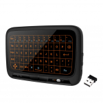 2.4GHz &Otilde;hkmouse Klaviatuur USB-dongli Vastuv&otilde;tja T&auml;isekraani Puute QWERTY Klaviatuur Plug And Play Nutikas &Otilde;hkmouse Klaviatuurid IPTV jaoks