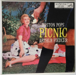 LP plaat BOSTON POPS ORCHESTRA, ARTHUR FIEDL - Boston Pops Picnic LM1985 RCA Red Seal 1956 USA Klassikaline Kasutatud