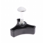 1Komplekt kolmnurkse k&auml;epideme nupu mutteri kruvipoldi komplekti kinnitusdetailide vahetus erinevat t&uuml;&uuml;pi muruniidukite tarvikute jaoks