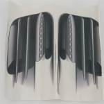 Auto Auto S&otilde;iduki Stiil 3D V&otilde;lts &Otilde;huv&otilde;red Dekoratiivne V&auml;ljalaskeava K&uuml;lgmised &Otilde;huv&otilde;red kleepsud 2 tk