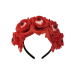 Halloweeni simulatsioon Roosi peapael Ghost Festival Horror Red Blood Eyeball Peapael peojuukseaksessuaarid One Size tumesinine