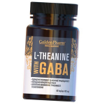 Teaniin GABAGA, L-teaniin GABAGA, Golden Pharm 60kaps (27519001) 60vcaps