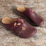 Naised Gracosy puukingad Kingad Nahast jalap&uuml;ksid Slip On Mules Antil Slip Rannasandaalid 36 veini