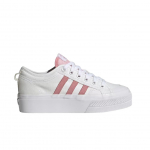 (w) Adidas Nizza Platform Cloud White Super Pop Core Black 225