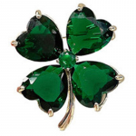 Lucky Plant Pross Prantsuse Retro Roheline Corsage Fikseeritud riided Pin Pandla Ehted A5