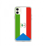 Coque T&eacute;lephone Drapeau Guin&eacute;e &eacute;quatoriale &ndash; iPhone 11