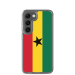 Coque T&eacute;l&eacute;phone &ndash; Samsung &ndash; Galaxy S10 &ndash; Drapeau Ghana &ndash; Souple &ndash; Mitmev&auml;rviline &ndash; TPU