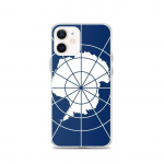 Coque T&eacute;lephone Drapeau Antarctique officiel &ndash; iPhone 12