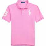 Polo Ralph Lauren Polo s&auml;rk soonikkoes puuvillane v&otilde;rk tikitud plaaster l&uuml;hikeste varrukatega laste pluusid 323703635-109 S