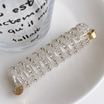 Telefoniliini juuksen&ouml;&ouml;r Naiste kristallist hobusesaba K&otilde;rge elastsed juuksepaelad T&uuml;drukutele Vaigust juukselipsud Scrunchies Juukseaksessuaarid