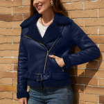 Naiste integreeritud soojusisolatsiooniga naiste seemisnahast jakk v&ouml;&ouml;ga jakk L