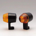 Kijima 219-5087 Mootorrattaosad Kummist suunatule lamp, 1,4 x 2,0 tolli (35 x must