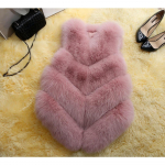 Kunstrebasesulgedest kasukas Naiste uus karusnahkvest Naiste keskmise pikkusega ja pikk Naiste talvine vest Palus paks vest L