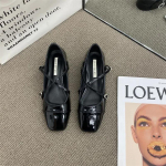 2024 Br&auml;nd Naiste Kingad Mary Janes Naiste K&otilde;rged Kontsad Elegantne Kleidi Pumbad Naised Ruudukujulise Ninaga Pandlaga Rihm Ruudukujuline Konts Naiste Kingad 39 must