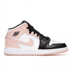Air Jordan 1 Mid GS Crimson Tint Laste tossud Oranž Valge Must 554725-133 39