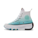 Converse Run Star Hike High Hiina Uusaasta - Pestaud Teal Unisex Tossud Valge University-Red 173124C 35