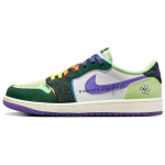 Air Jordan 1 Retro Low OG Doernbecher 2023 Unisex tossud Green Gorge-Green Court-Purple FD9665-351 45