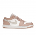 Air Jordan 1 Low Particle Beige Naiste Tossud Roosa Valge Hele Luu DC0774-120 42.5
