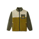 Vans Color Block taskuga Sherpa jope Meeste jakid Roheline VN0A54ODZBN L