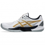 Asics Powerbreak FF Valged Rikkalikult Kuldse V&auml;rvi Meeste Tennised 1071A101-101 40.5